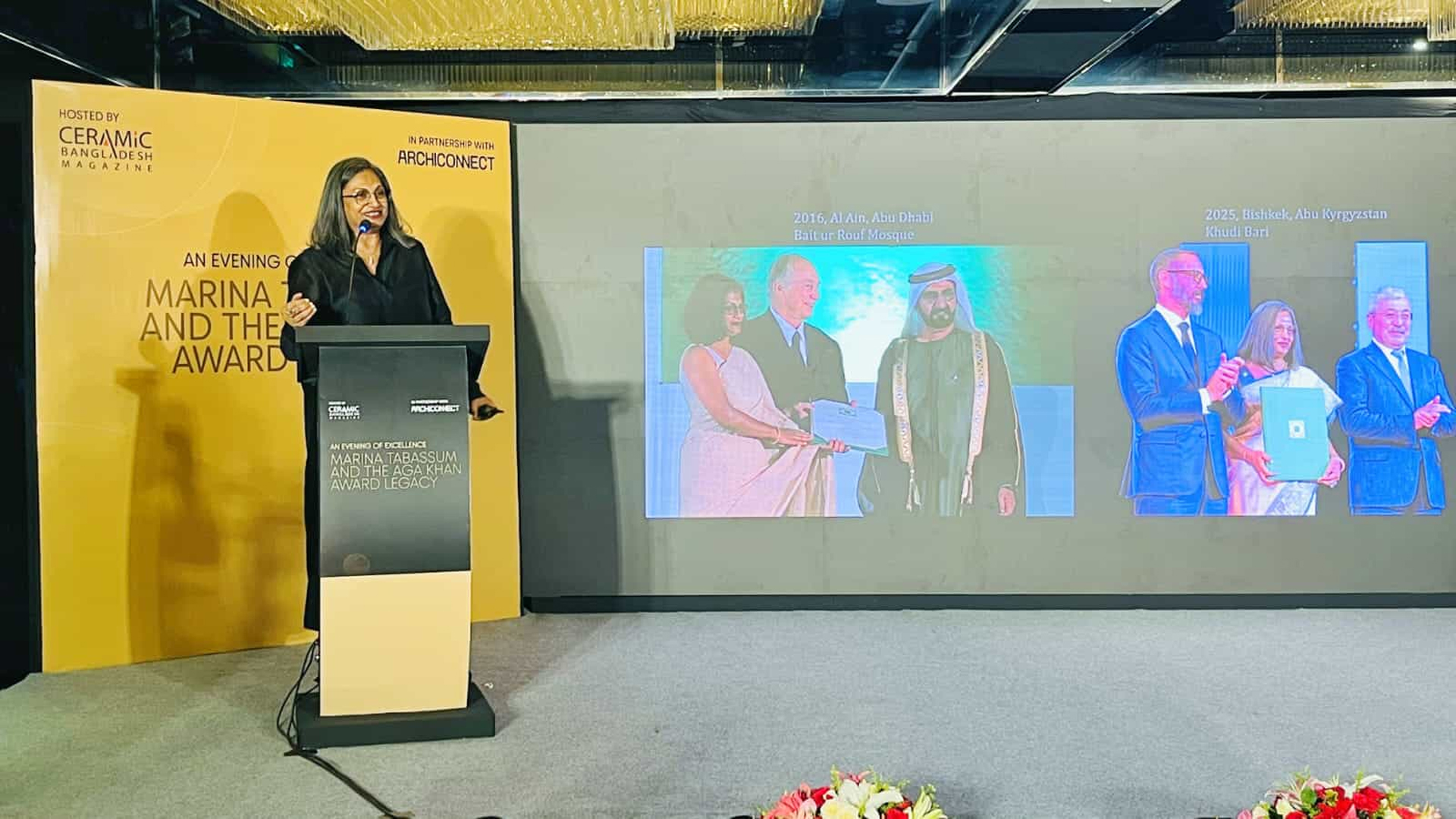 একজন শিল্পী একটি দেশকে প্রতিনিধিত্ব করে: স্থপতি মেরিনা তাবাসসুম