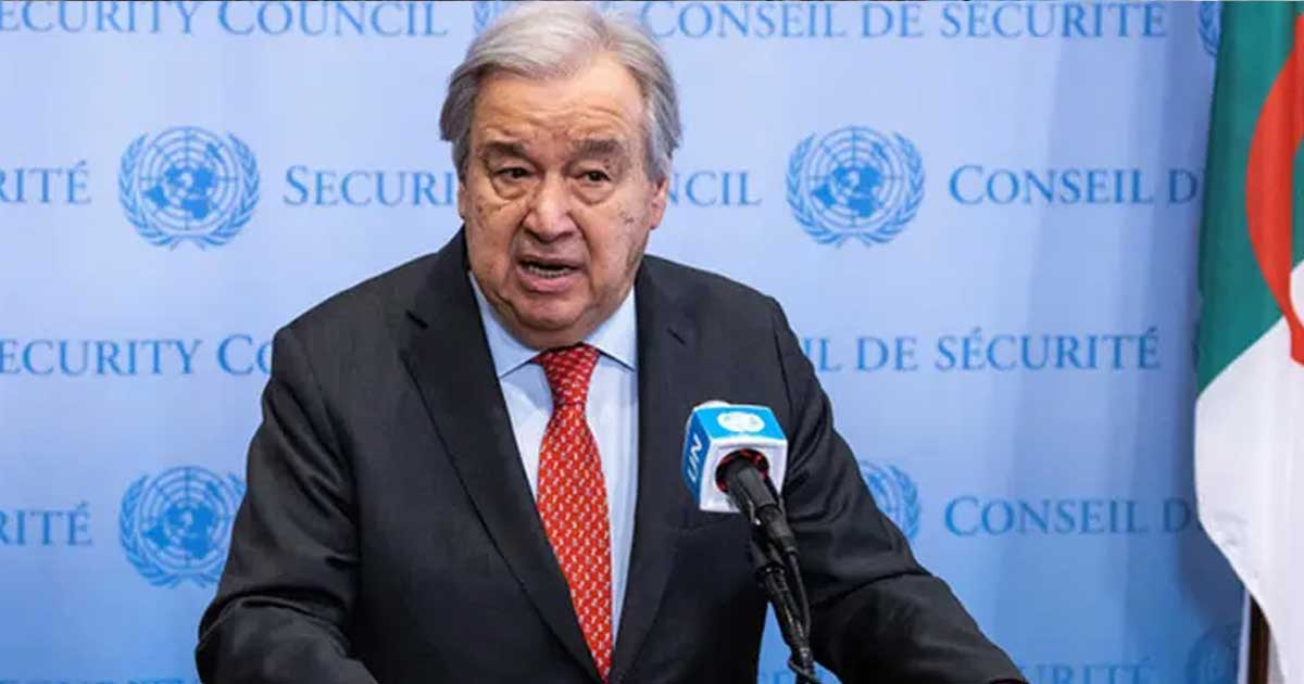 যুদ্ধবিরতিকে স্বাগত জানালেন জাতিসংঘ মহাসচিব